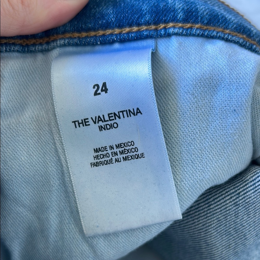 Favorite Daughter Valentina Super High Rise Mini Bootcut Jeans | Size 24 - Picture 5 of 7
